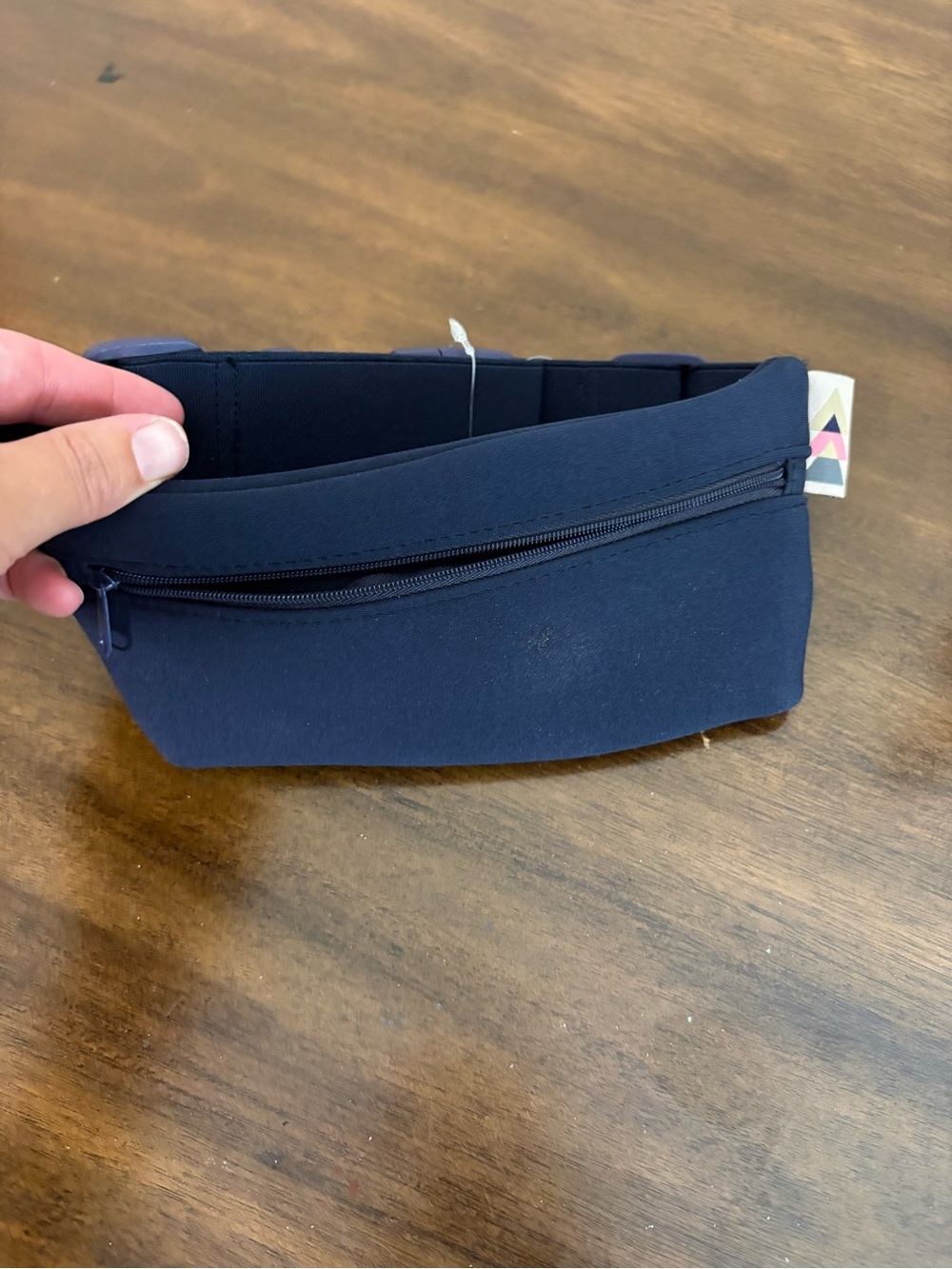 NWOT All In Motion Belt Bag Navy Blue Small Neoprene Women’s College Travel
